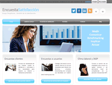 Tablet Screenshot of encuesta-de-satisfaccion.com